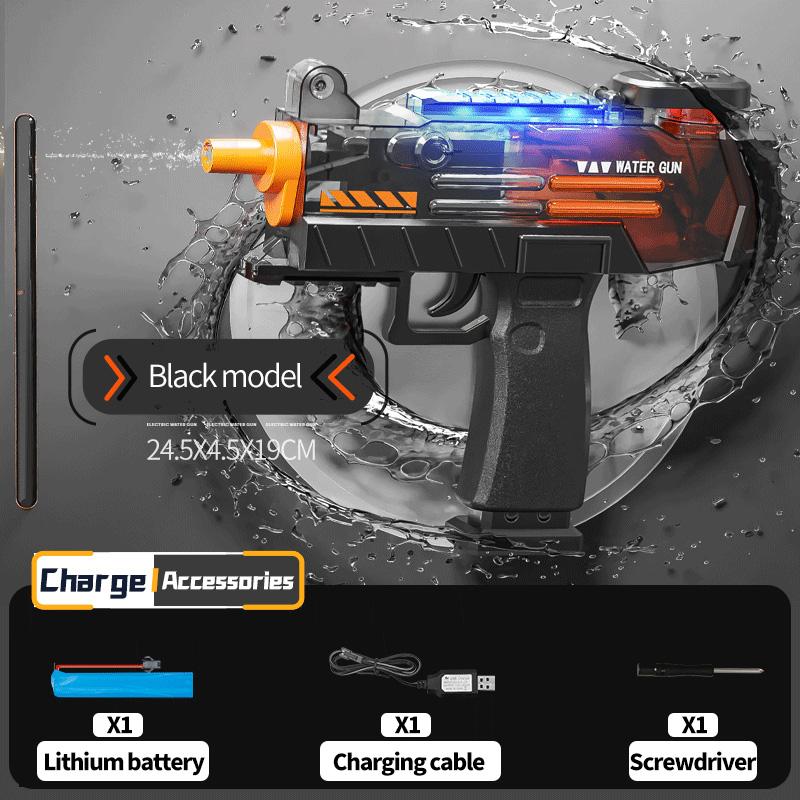 Electric Water Gun Fully Automatic Shooting Squirt Water Toy Summer Beach Outdoor Entertainment Children'S And Adult Gifts