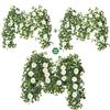 Simulated Money Leaf Rattan Rose Rattan Wedding Home Green Artificial Simulation Plant Wreath Simulation Rattan