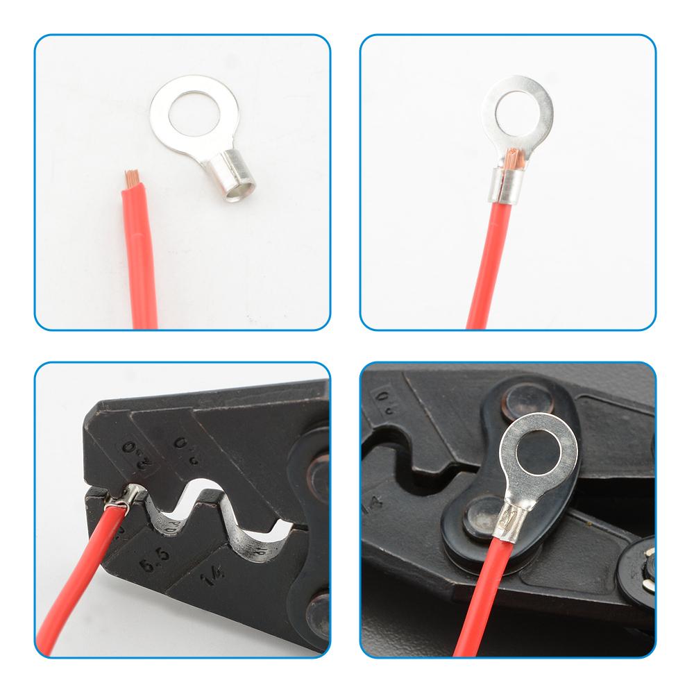 HX-10 Seljajuhikuga Tööjõudu Säästvad Klemmide Pressimistööriistad 1,25-10mm2 10-6AWG Klemmidele Elektrikutele Spetsiifilised Pressitangid