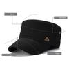 Men's Flat Top Cotton Sun Hat