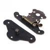 Antique Retro Vintage Decorative Hasp Pad Chest Lock Plate For Wooden Jewelry Box Cabinet