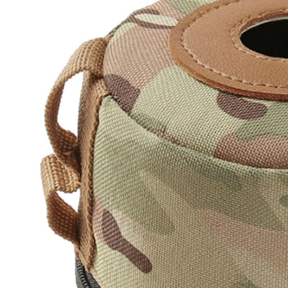 Oxford Cloth Gas Tank Protective Case Portable Thermal Insulation Cover Reinforced Stitching Mini Gas Tank Case Camping Cooking