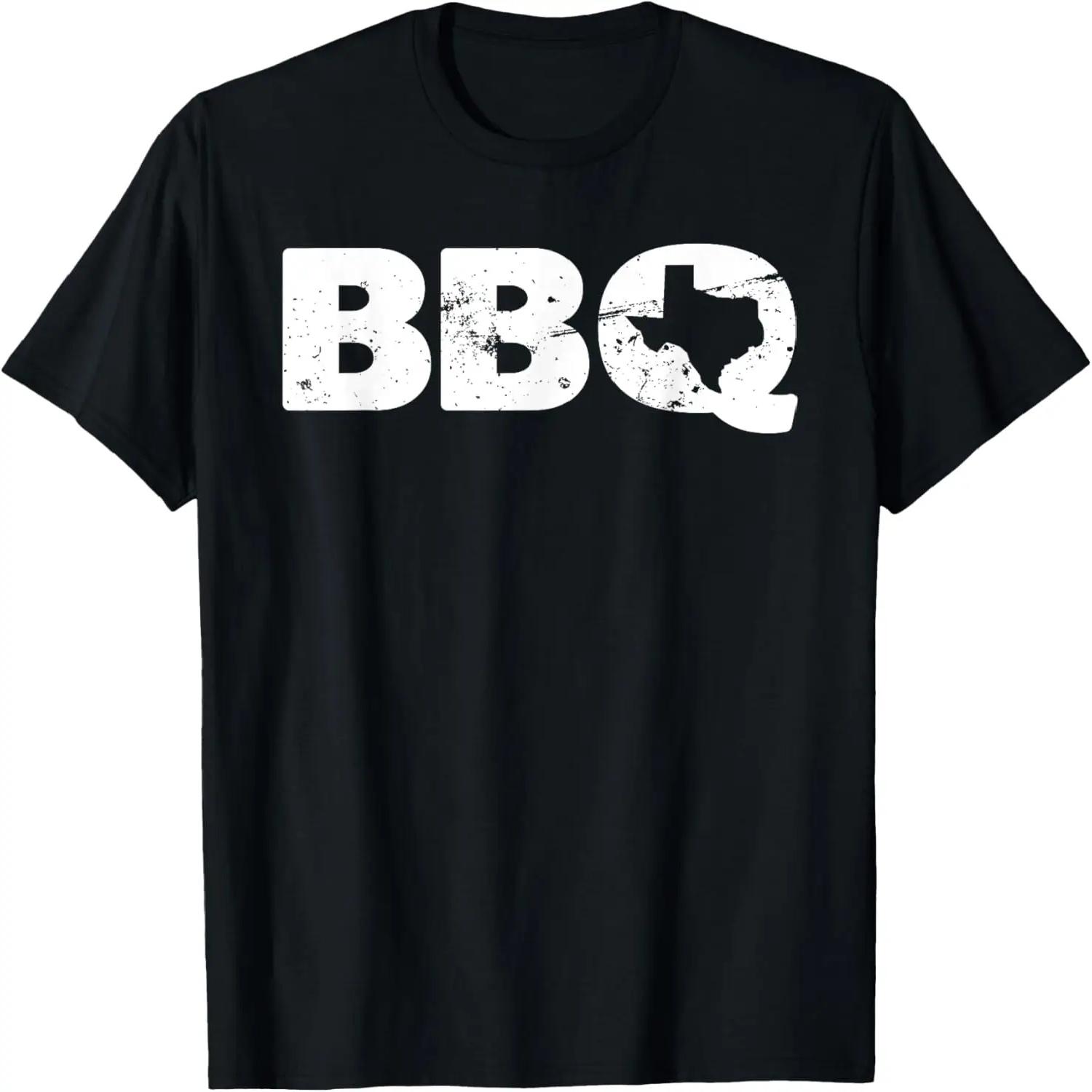 Texas BBQ novelty Texas Barbecue and Map vintage BBQ T-Shirt XXXXL