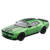 1/22 Dodge Challenger SRT Hellcat Alloy Musle Car Model Diecasts Metal Sports Car Vehicles Model Sound Light Childrens Toy Gift