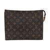 [Pre-Owned] Toiletry Pouch 26 Classic Monogram Canvas And Leather Wash Bag - Good #1AB8Y3L