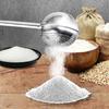 Mehl Sieb, Handheld Edelstahl Sieb Puderzucker Streuer Set, Geeignet für Backen