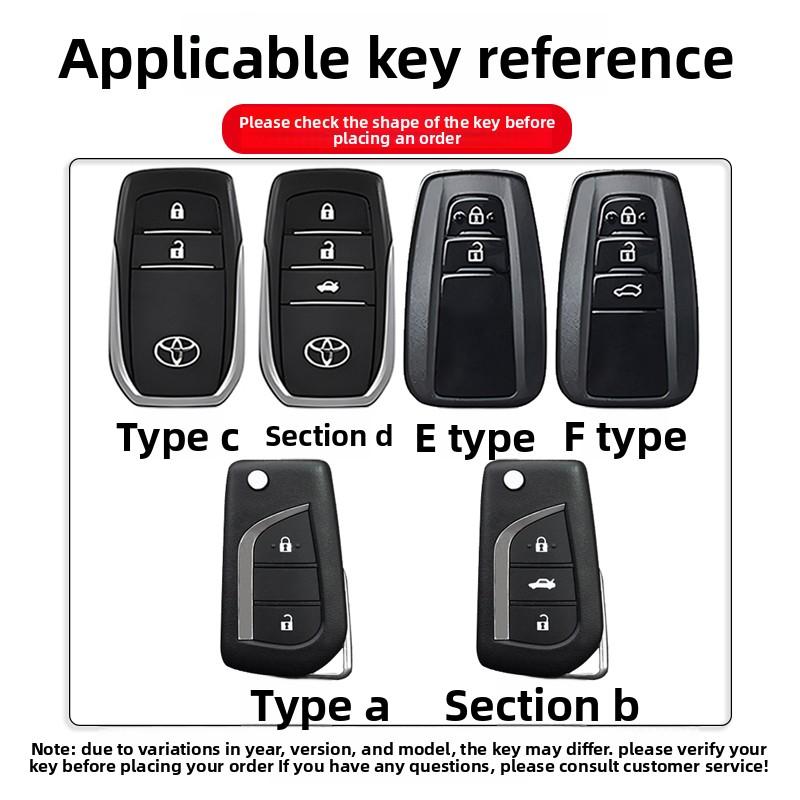 New Arrival Soft Car Key Case Cover For Toyota CHR Hilux Fortuner Land Cruiser 200 Camry Corolla Crown RAV4 Highland