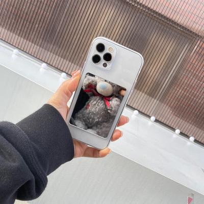 Cell Phone Mini Hand Mirror Sticker Phone Decoration