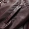 2024 Autumn/Winter Women's Street Fashion Faux Leather Lapel Jacket