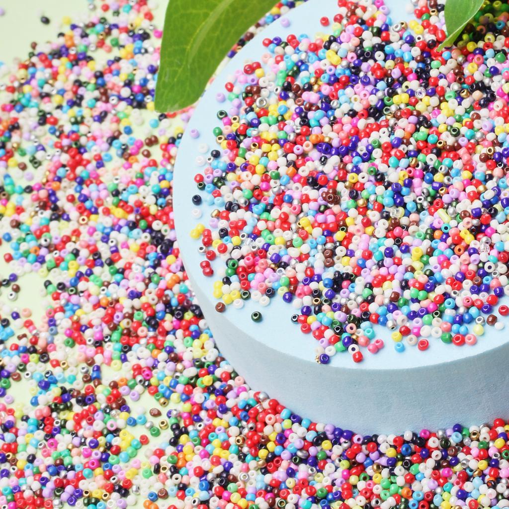 Home Party Supplies Zubehör Rocailles Perlen Zubehör Spacer Perlen Armband Halskette 1000 Stück/Lot 2mm für handgefertigte Charms Tschechisches Glas Mini DIY