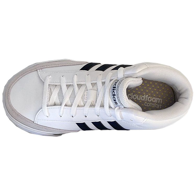 Adidas Neo Retrovulc Mid Skate Shoes Men Skate Shoes Bright-White H02213