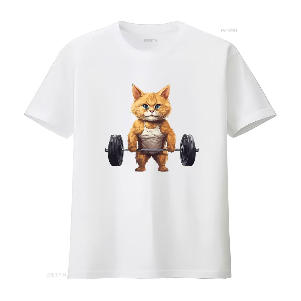Funny Welding Cat T Shirt Weightlifting Humor  vintage Washed graphic Stylish Comfortable fashion streetwear Casual Slightly
