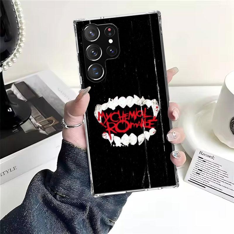 My Chemical Romance MCR For Samsung Galaxy S25 S24 S23 S22 Ultra Phone Case S21 Plus S20 FE S10 + S25Edge Fundas Cover Coque