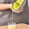 3-in-1 Kitchen Lemon Squeezer Peeler Shredder Zester Metal Lemon Hand Press Manual Citrus Press Squeezer Easy To Clean Easy-Use