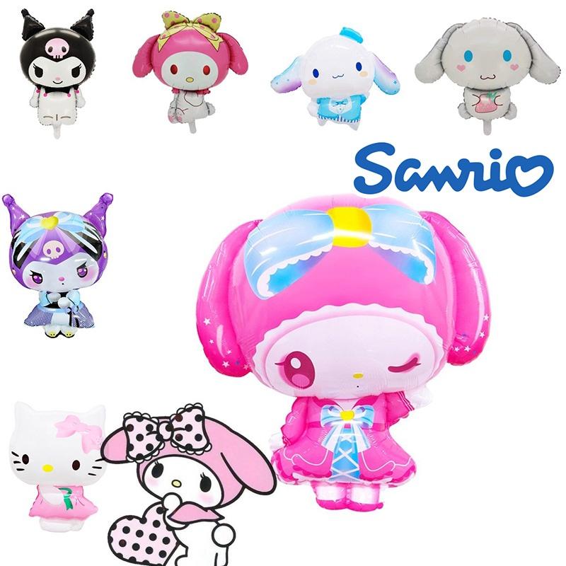 Colorful Sanrio Character Aluminum Foil Balloons For Kids' Birthday Party Decorations Unique And Magical!