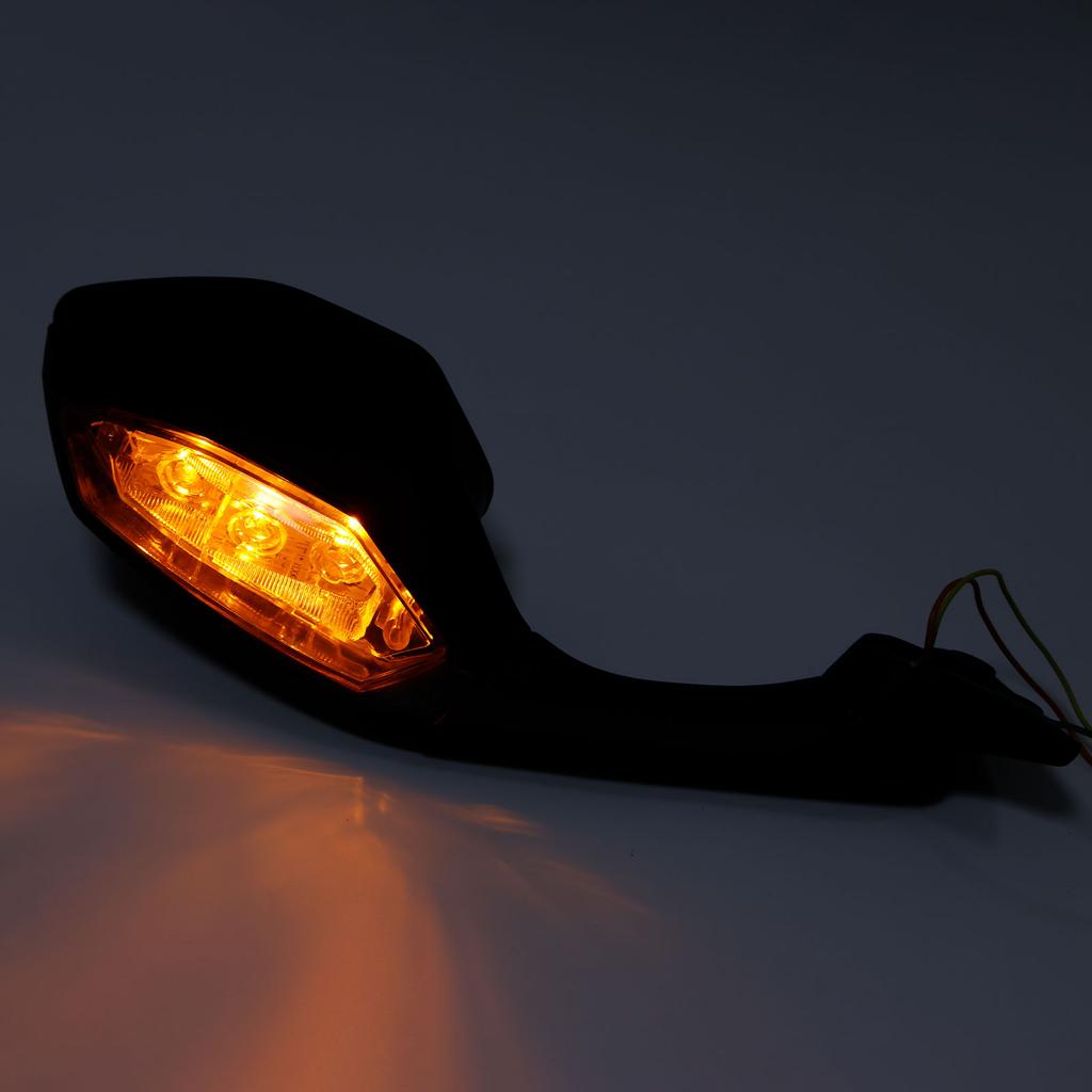 Rear View Mirror with Turn Signals For Yamaha YZF R1 2015-2023 YZF R6 2017-2023