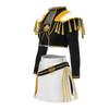 Girls POP Singer Rumi Stage Performance Printing Outfit Halloween Cosplay Costume for Carnival Party Pretend Game Role Playing Dress Up Suit