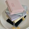 Candy Color Cheese Card Bag Causal Card Holder Cute Folding Wallet  Girl