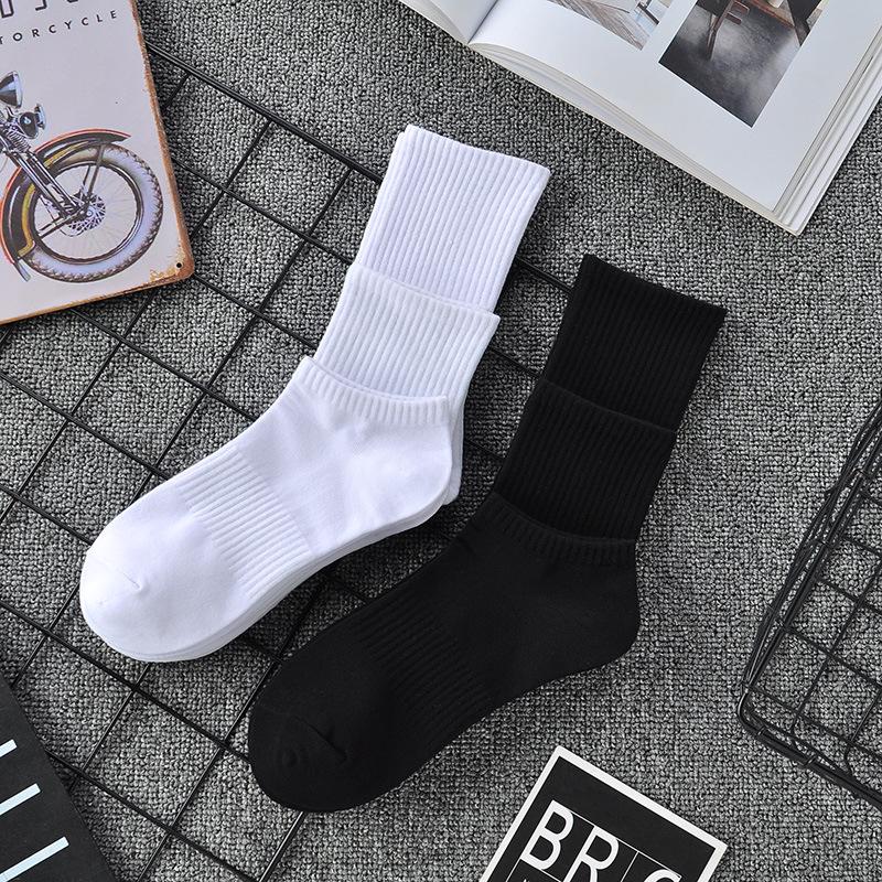 Unisex All-Season Solid Color Socks: Versatile Short & Mid-Calf Lengths