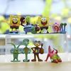 Spongebob Squarepants Patrick Star Squidward Pvc Figure Toy Set For Children 8pcs/lot