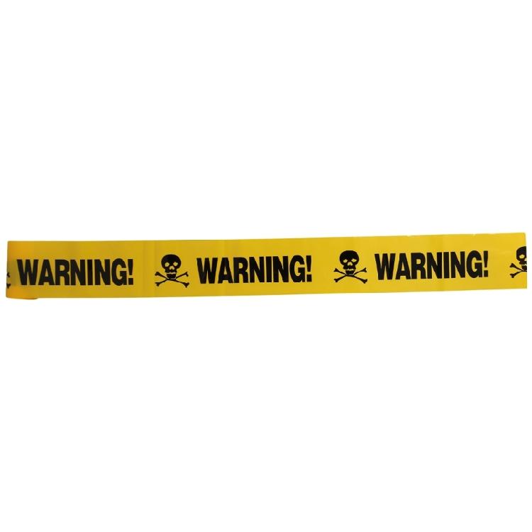 Adhesive Caution Tape for Halloween Party Effective Hazard Marking Festival Event House Decors Warning Tape