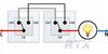 Staircase light switch 1P mechanical insert white RTX SH