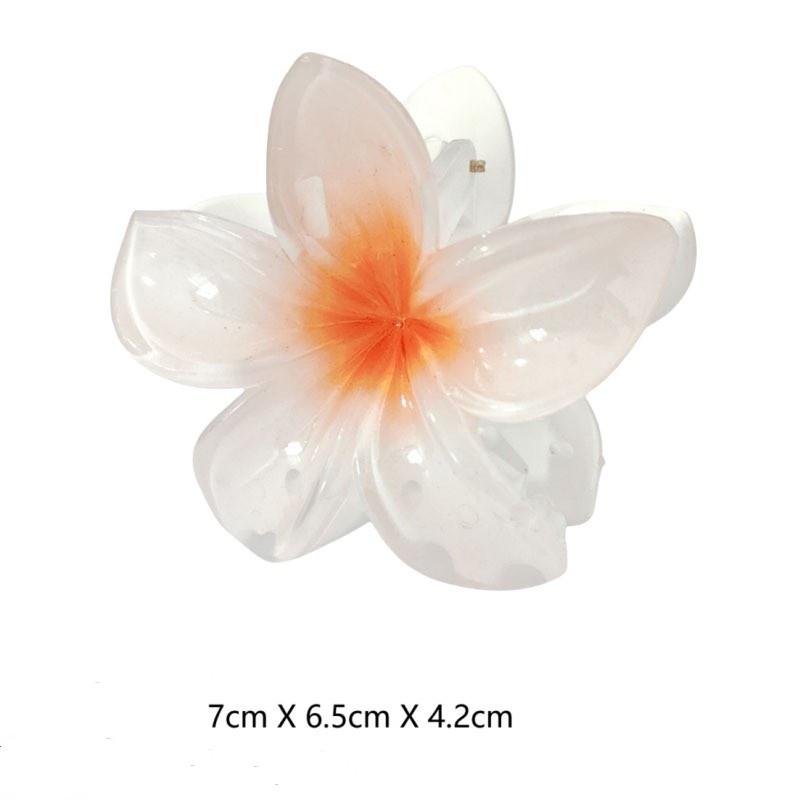 Flower Hair Claws Summer Beach Women Travel Hair Clips Bohemian Hairpins Girl Female Fashion Hair Accessories Barrettes Headwear