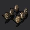 100 Stück Rote/Grüne Bronze-Tachas Polsternägel Schmuck Geschenkbox Tür Sofa Möbel Dekorativer Nagel Stift Drucknadel 11x17mm