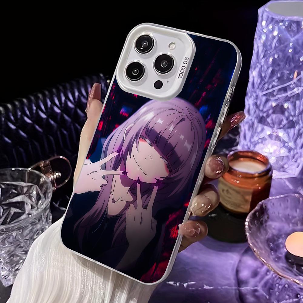 Call Night Nazuna White Translucent Mobile Phone Case for iPhone 17 16 15 14 13 12 11 X XR XS Air Pro Max Plus Colorful Cover