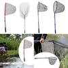 Fish Releasing Net Fish Catching Net Foldable Quick Dry Long Handle Fishing Net