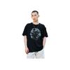 Li-Ning Graphic Print Loose Casual Sports Short Sleeve T-Shirt Men Tops Black AHSS167-4