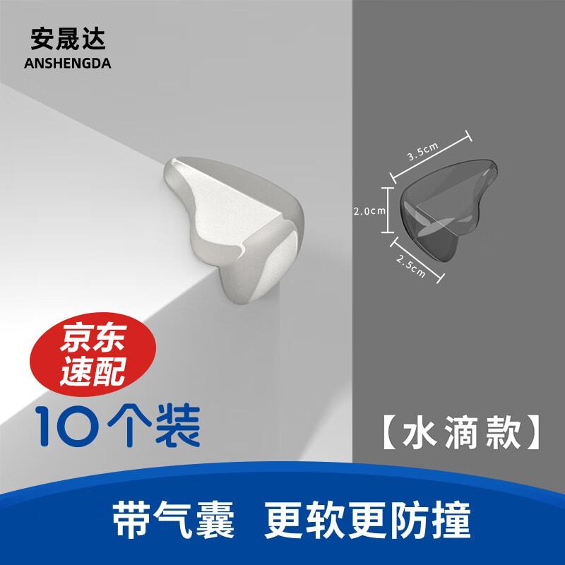 AnShengDa Transparent Water Drop Table Corner Protectors