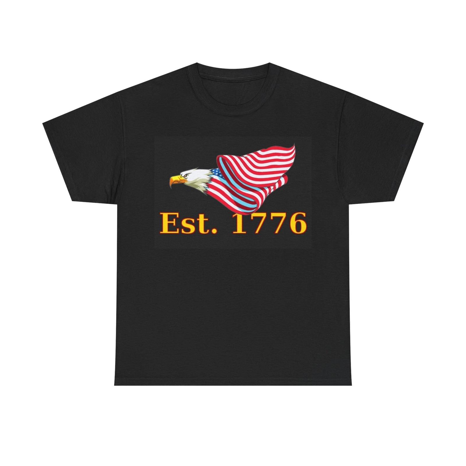 Men s and Women s T-shirts Flying Bald Eagle USA XS