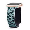 Engraved Leopard for Apple Watch Straps 40mm 44mm 42mm 45mm 41mm 49mm 38mm Silicone Bracelet Series 9 8 7 SE 6 5 4 Ultra2 3 Band
