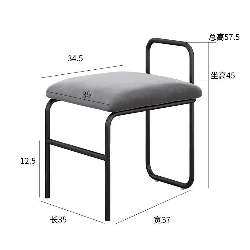 Nordic Modern Dining Chair - Flanne Sofa Armchair, Suitable for Living Room, Kitchen & Home, Minimalist Furniture