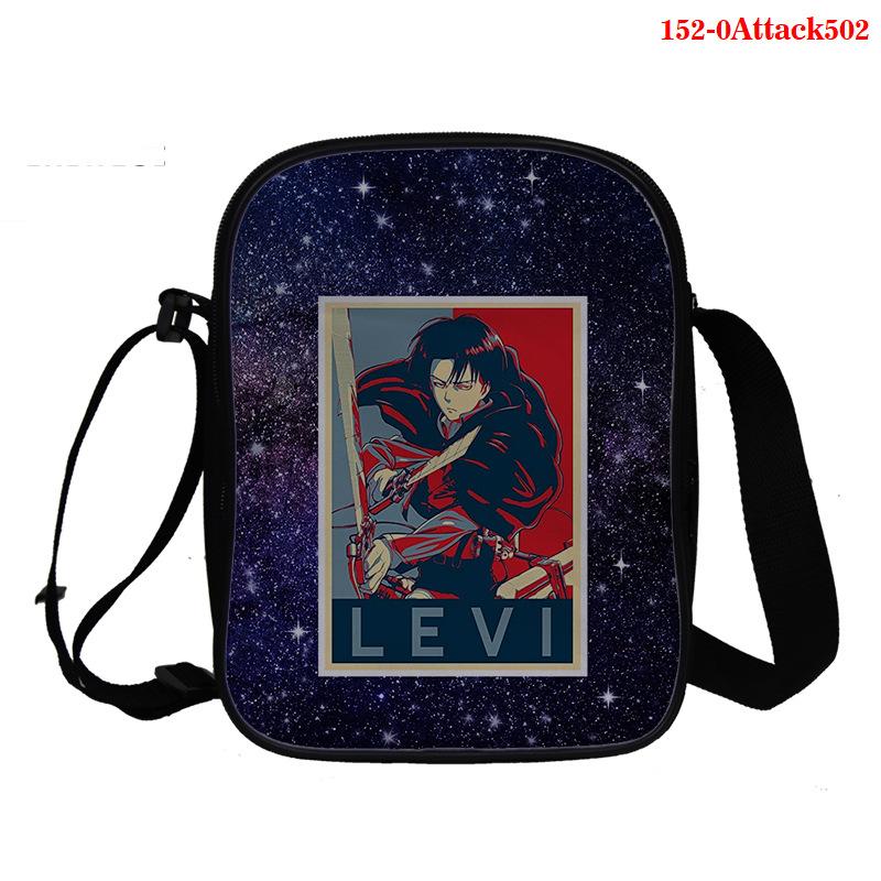 Attack On Giant Peripheral Digital 3D Printed Backpack Student School Bag Full Color Bag Double Shoulder Bag