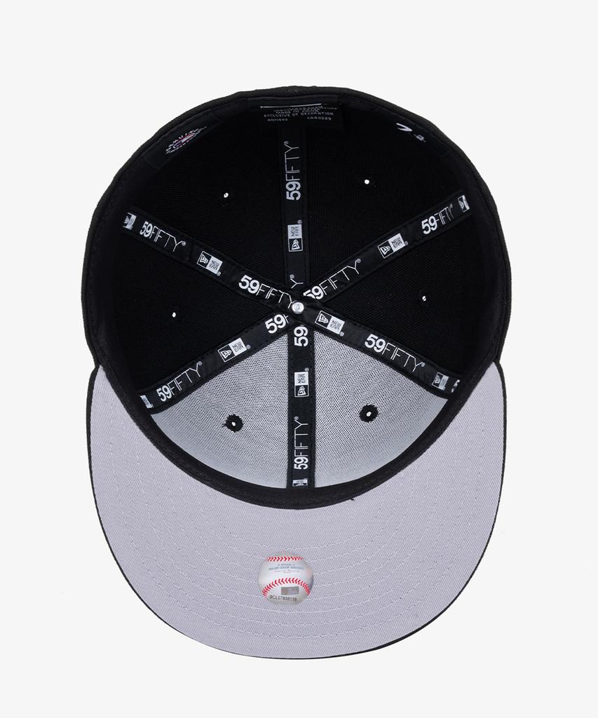 New Era Mlb La Dodgers Basic Fitted Cap Black/Black