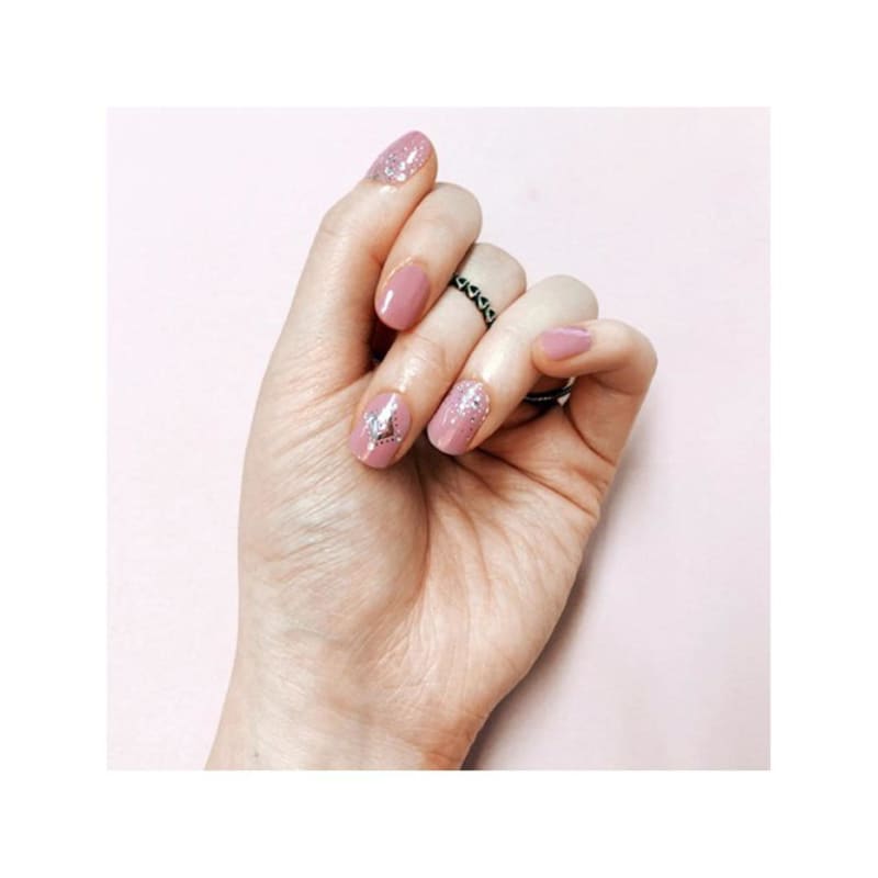 Bling Easy Gel Nail Sticker Victoria Pink
