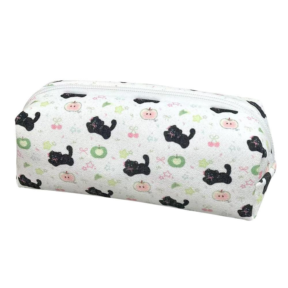 Multifunctional Stationery Bag Large Capacity Pencil Case Cute Pen Bag  for School Office