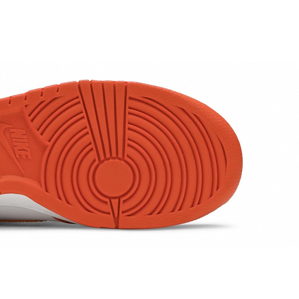 Nike Dunk High SP Grade School 'Syracuse' 2021 (Unisex) White / White / Orange Blaze Kids' Skateboarding Shoes DB2179 100