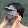 Yousheng UPF 50+ Women Full Face Guard Sunscreen Covering Adjustable Earrings Wide Brim Breathable Anti UV Face Guard