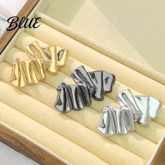 Scarf Clip Brooch Clasps Irregular Shape Multi-Layer Plating Pin Clasp