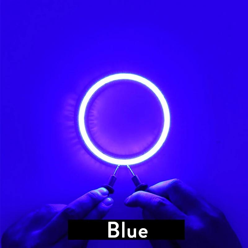 Annual Shape LED COB Angel Eyes DC 12V 24V 25mm-110mm 2.5W-12W COB Chip on Aluminum Board Ring LED Cold Warm White Light Source