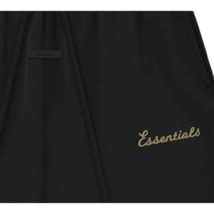 Fear of God Essentials Pantaloncini Vestibilità Classica Nero Sbiadito Unisex Pantaloni 160SP264101F