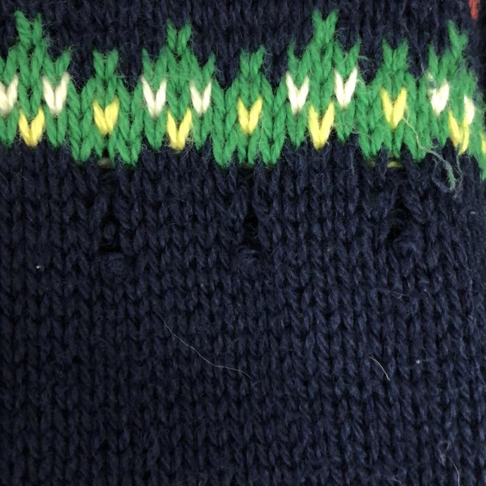 Polo by Ralph Lauren Overall Handle Long Sleeve Sweater S Knit Men's Used