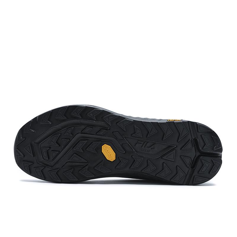 FILA BOA WOLF Slip Resistant Coverage Support Balance Low top Trail Running Shoes Men's White Gray A12M511221FBW