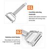 High Quality Stainless Steel Potato Cucumber Carrot Grater Julienne Peeler Vegetables Fruit Peeler Vegetable Slicer,Cooking Tools,for The Kitchen