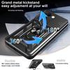 Schiebe-Kameraabdeckung für POCO X7 Pro 5G Hülle Armor Ringständer Vollschutz Rückseite Capa für Xiaomi POCO X7 Pro Funda