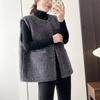 Vest for Women Cotton Autumn Winter Sleeveless Tops Vest Thickened Casual Round-neck Vest