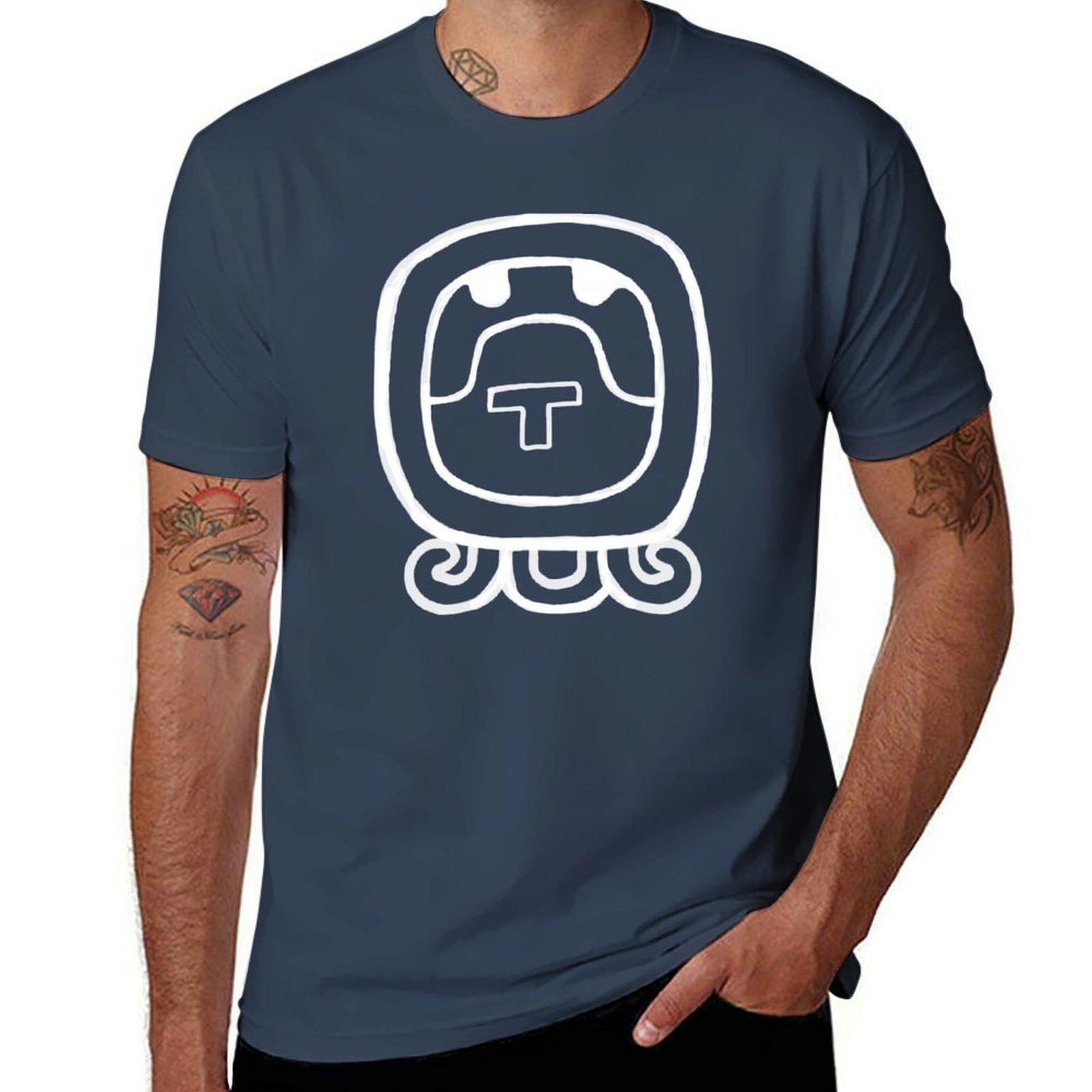 Ik Mayan Tzolkin Calendar Glyph Day 2 Wind Breath Windgod White Print Tshirt T Shirt For Unisex Tshirt S